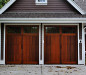 wood garage doors installed in duluth ga